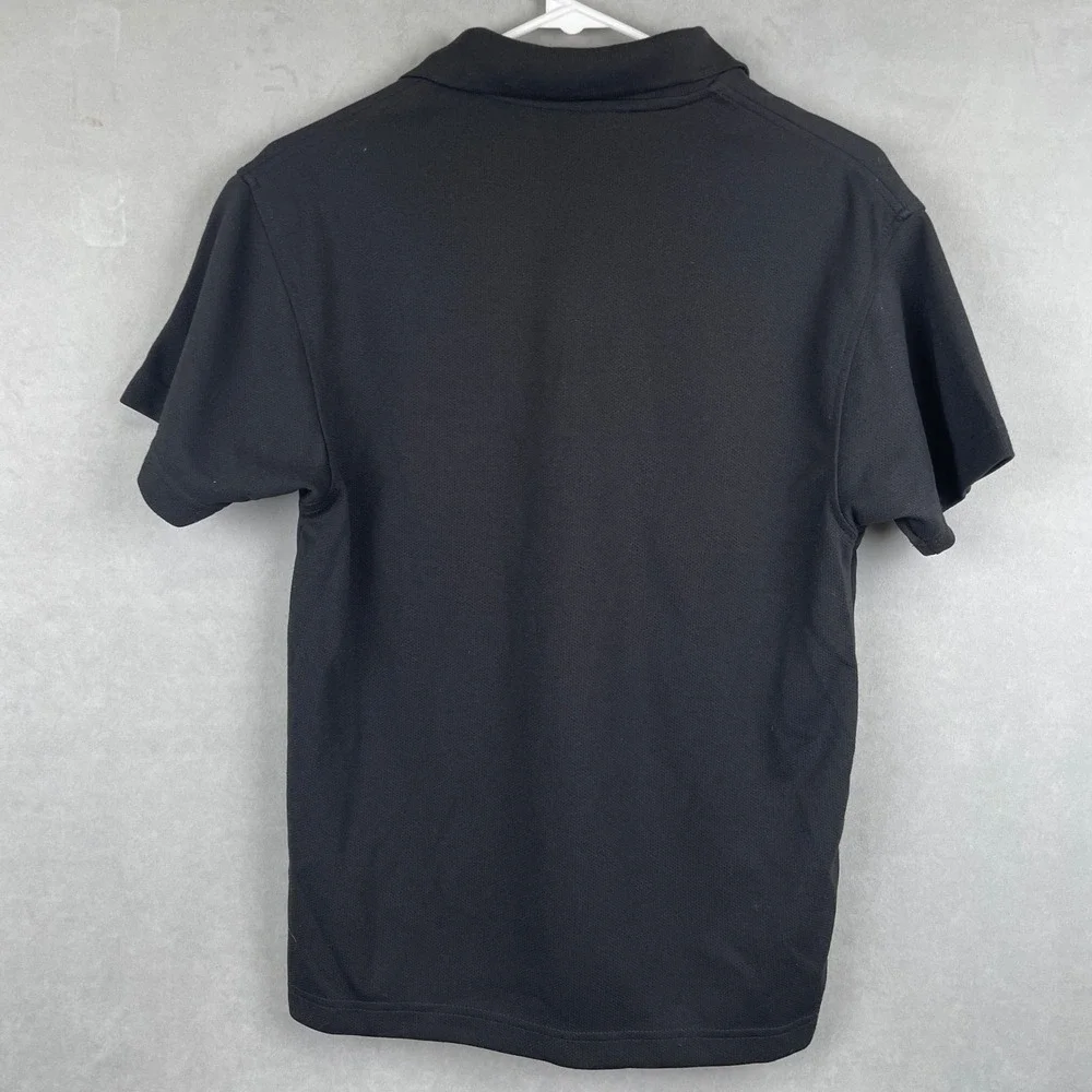 Tri-Mountain Performance Wmns Black BMW of Monrovia Polo Shirt Sporty Techwear S